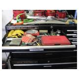 Tools in GM Toolbox Drawer Marked Extractors