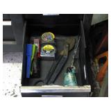 Tools in GM Toolbox Drawer Marked Air Chisel