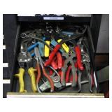 Tools in GM Toolbox Drawer Marked Special Plyers