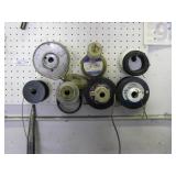 Assortment of Spools of Wire