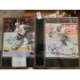 Mario Lemieux & Jaromir Jagr autographed 8x10