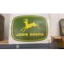 John Deere Metal sign 16''x12.5''