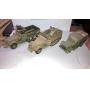 (2)WWII half tracks, Dodge WC series ambulance
