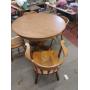 Cushman classic table and 4 chairs