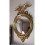 Gilt frame Eagle convex mirror ships mirror