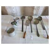 Vintage cooking utensils