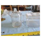 Vintage minnehaha flour cup& refrigerator dish