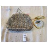 Vintage purse & compact