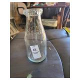 Hoffman 1 pint milk bottle