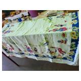 Vintage table cloth nice