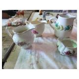 Assortment of small pitchers