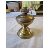 Brass oil lamp base