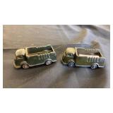 Two Auburn Rubber Co Military Truck