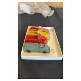 Tray Lot of Vintage Tootsietoy Metal Cars