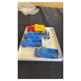 Lot of Plastic Toy Cars