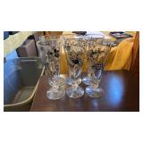 Vintage Libbey Pilsner Beer Glasses