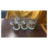 Libbey Gold Maple Leaf Glasses