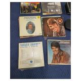 Assortment of  country records & misc items
