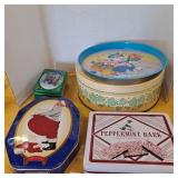 Vintage tins