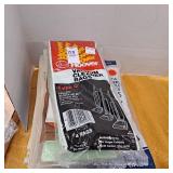 Various sweeper bags