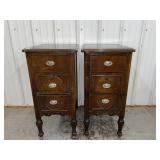 2 Vintage Tennessee Furniture Co. end tables on