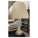 Vintage Glass Table Lamp
