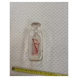 Weller milk bottle 1 pint