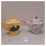 Royal Winton Grimwades miners bay lodge teapot,