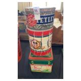 Tetley Tea Bag Tin and Toll House Cookie Tin