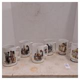 Holly Hobbie mugs,Norman Rockwell ,The Seafarers