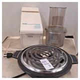 Sears roebuck and co single electric burner,