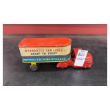 Vintage Toy Tin Wyandotte Van Lines Coast To
