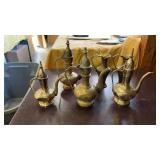 Mini Brass Pitchers