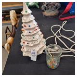 Vintage ceramic tree