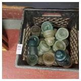 antique glass insulators