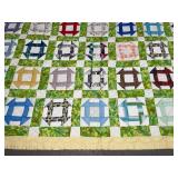 Handmade Quilt - 93 x 81 inches