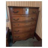 Four piece bedroom suit with full-size bed