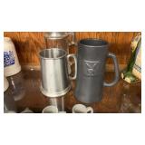 4 Beer Steins