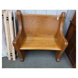 Small Church bench 36in. X 19.5 in x 37in. High