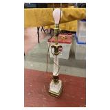 Vintage Glass Table Lamp