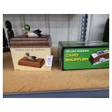 Mallard playing cards set & card Shuffler