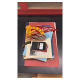 Stack of Pennant, Boy Scouts Memorabilia, and