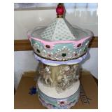 Avon Beary go round carousel
