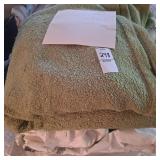Two sets of full sheets pillow shams blanket