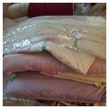 Variety of blankets