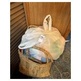Basket of Sewing Supplies