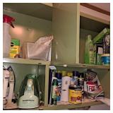 Three irons, miniwax,stainless steel cleaner,