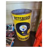 Garbage Pittsburgh Steelers can metal