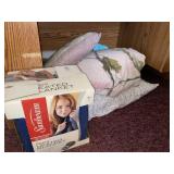 Sunbeam heated blanket & variety of bedding