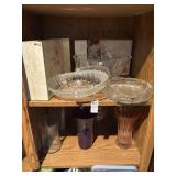 Lot of assorted glassware